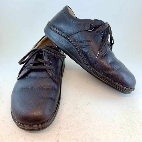 Finn Comfort Shoes - Finn Comfort Unisex Brown Vaasa Oxford, size 38 7.5 8